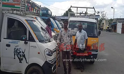 ஆண்டர்சன்பேட்டையில்சரக்கு வாகனங்கள், ஆட்டோக்கள் நிறுத்த இடம் ஒதுக்க வேண்டும்