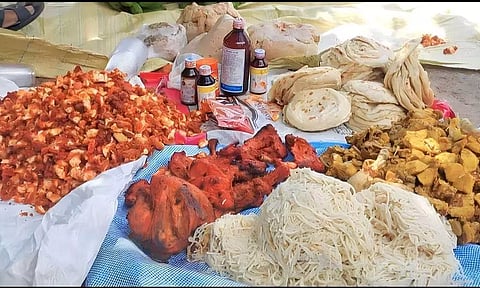 திண்டிவனம் நகர ஓட்டல், பழச்சாறு கடைகளில் உணவு பாதுகாப்பு அதிகாரிகள் திடீர் சோதனை: கெட்டுப்போன சிக்கன், புரோட்டா பறிமுதல்