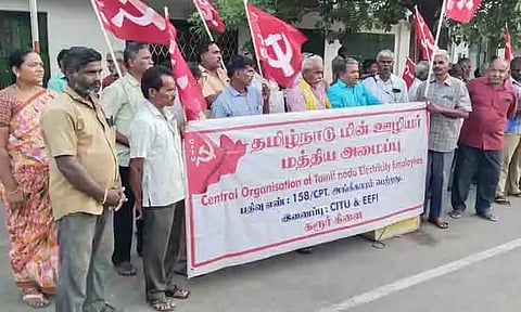 காலிப்பணியிடங்களை நிரப்ப மின் ஊழியர் மத்திய அமைப்பினர் கோரிக்கை