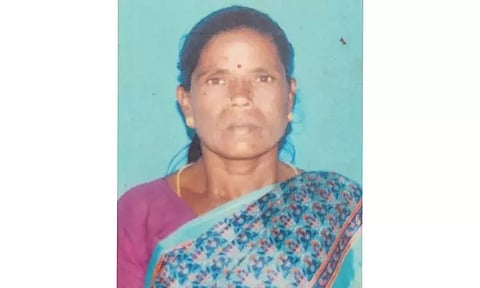 கழுத்தை நெரித்து பெண் கொலை