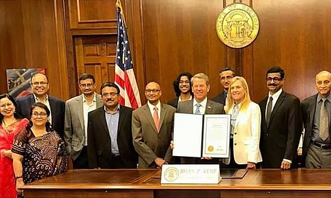 அமெரிக்கா: ஜார்ஜியா மாகாணத்தில் இந்து பாரம்பரிய மாதம் என அக்டோபர் மாதம் அறிவிப்பு