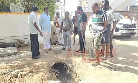 நெல்லை கண்டியபேரியில் துணை மேயர் ஆய்வு