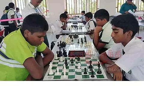 மண்டல அளவிலான செஸ் போட்டி