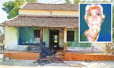 முன்விரோதத்தில் பயங்கரம்; வீட்டோடு தீவைத்து கொளுத்தி பெண் கொடூரக்கொலை