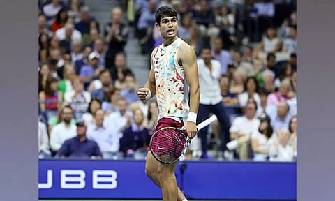 கார்லஸ் அல்காரஸ் (image courtesy: ATP twitter via ANI)