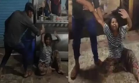 இங்கெல்லாம் உட்காரக்கூடாது.. பெண்ணை ஈவு இரக்கமின்றி தாக்கிய கடை உரிமையாளர்கள்