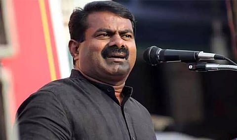 அருந்ததியர் இன மக்கள் குறித்து அவதூறாக பேசியதாக புகார்... சீமானுக்கு ஈரோடு போலீசார் சம்மன்...!