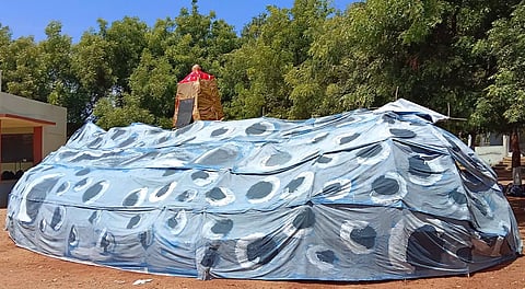 அரசு பள்ளியில் அறிவியல் கண்காட்சி