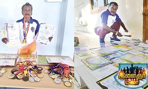 இளைஞர்களுக்கு ஊக்கமூட்டும், '76 வயது சாம்பியன்'