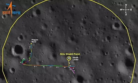 நிலவில் 100 மீட்டர் பயணித்தது சந்திரயான்-3 ரோவர் - இஸ்ரோ தகவல்