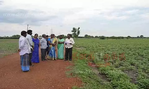 காரியாபட்டியில் வேளாண்துறை திட்டங்கள்