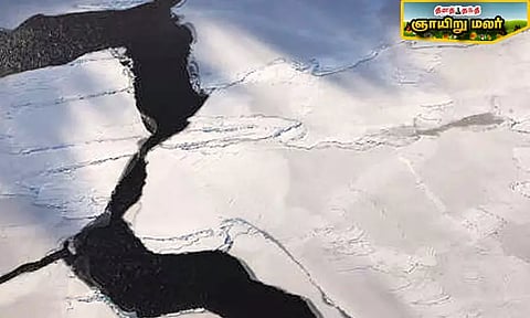 அண்டார்டிகாவில் கண்டுபிடிக்கப்பட்ட நதி