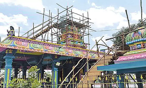 வேங்கடமங்கலம் கிராமத்தில் வலம்புரி கற்பக விநாயகர் கோவில் கும்பாபிஷேக விழா