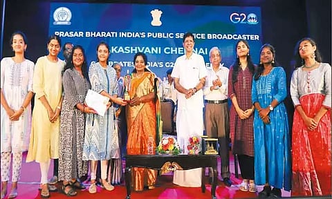 இந்தியாவிற்கு ஜி20 தலைமை ஏற்கும் வாய்ப்பு, பிரதமரின் கடுமையான முயற்சியால் கிடைத்துள்ளது - கவர்னர் தமிழிசை சவுந்தரராஜன்