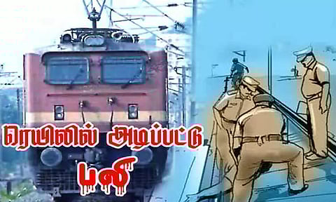 அம்பத்தூர் அருகே மின்சார ரெயிலில் அடிபட்டு தொழிலாளி பலி