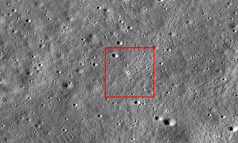 நிலவில் சந்திரயான்-3 விண்கலம்; புகைப்படம் வெளியிட்ட நாசா