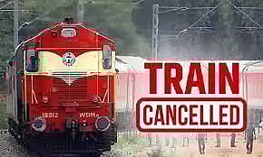 எக்ஸ்பிரஸ், புறநகர் ரெயில்கள் ரத்து