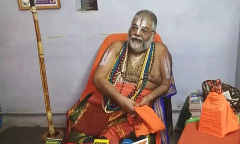 அரசாங்கம் சாதி, மதம் பார்க்கக்கூடாது. சனாதன தர்மம் பற்றி உதயநிதி ஸ்டாலின் பேசியது தவறு -மன்னார்குடி ஜீயர் பேட்டி