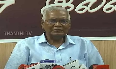 சனாதனம் குறித்து பா.ஜ.க.வினர் விவாதிக்க தயாரா? - இந்திய கம்யூனிஸ்ட் கட்சி பொதுச்செயலாளர் டி.ராஜா கேள்வி