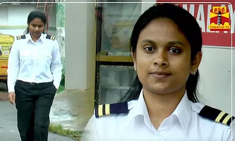படுகர் இனத்தில் முதல் பெண் விமானி..!