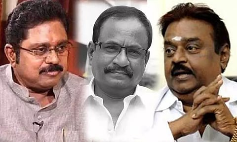 நடிகர் மாரிமுத்து மறைவு: டிடிவி தினகரன், விஜயகாந்த் இரங்கல்