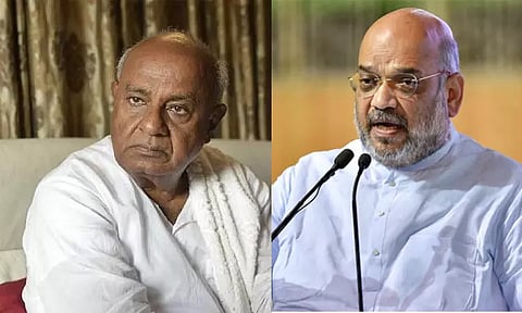 முடிவை மாற்றிய தேவகவுடா.. பாராளுமன்ற தேர்தலில் பாஜக-மதச்சார்பற்ற ஜனதா தளம் கூட்டணி