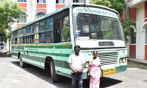 விபத்து வழக்கில் நஷ்டஈடு வழங்காததால் அரசு பஸ் ஜப்தி