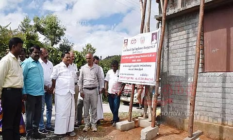 வளர்ச்சி திட்ட பணிகளை அமைச்சர் ஆய்வு