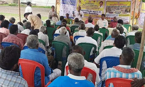 தியாகதுருகம் அருகேபயிர் சாகுபடி குறித்து விவசாயிகளுக்கு ஆலோசனை கூட்டம்