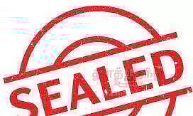 வரி செலுத்தாத 3 கடைகளுக்கு சீல் வைப்பு