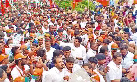 ஒரே நாடு ஒரே தேர்தல் வேண்டாம் என்று சொல்பவர்கள் ஊழல்வாதிகள் -அண்ணாமலை பேச்சு