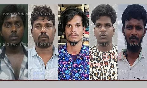 ரவுடி கொலையில் 5 பேர் அதிரடி கைது