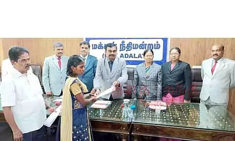 தேசிய மக்கள் நீதிமன்றத்தில் 839 வழக்குகள் சமரச தீர்வு