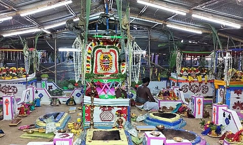 குடிகாத்த மலையாள சாத்த அய்யனார் கோவில் கும்பாபிஷேகம்