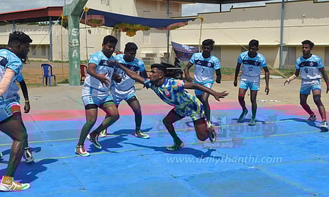 தேசிய அளவிலான மாற்றுத்திறனாளிகளுக்கான கபடி போட்டிக்கு தமிழக அணிக்கு வீரர்கள் தேர்வு தொடக்கம்