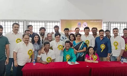 தென்னிந்திய நடிகர் சங்க பொதுக்குழு கூட்டம் தொடங்கியது...!