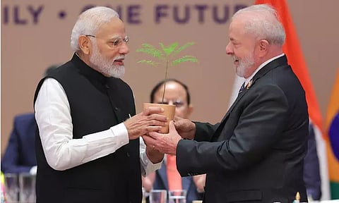 ஜி-20 கூட்டமைப்பின் தலைமை பிரேசிலிடம் ஒப்படைப்பு