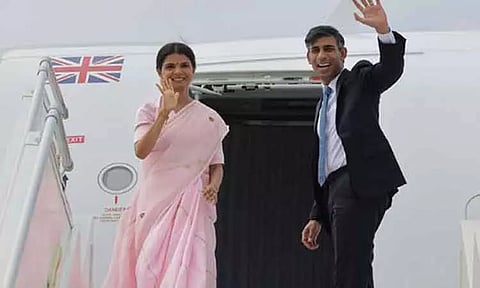 ஜி-20 மாநாடு நிறைவு; இங்கிலாந்து புறப்பட்டார் ரிஷி சுனக்
