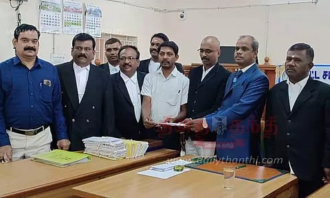 தேசிய மக்கள் நீதிமன்றத்தில் 79 வழக்குகளுக்கு தீர்வு