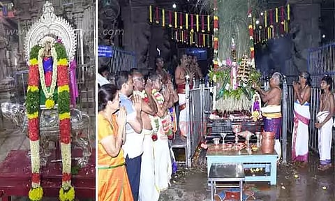 பிள்ளையார்பட்டி கற்பக விநாயகர் கோவிலில் சதுர்த்தி விழா கொடியேற்றத்துடன் தொடக்கம்