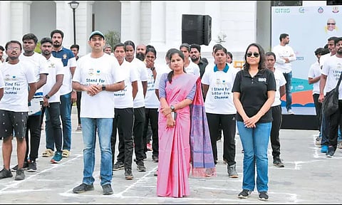 எச்.ஐ.வி. பற்றிய விழிப்புணர்வு மாரத்தான் -மேயர் பிரியா தொடங்கி வைத்தார்