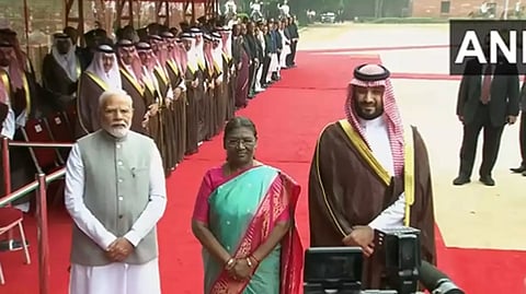 ஜனாதிபதி முர்மு, பிரதமர் மோடியுடன் சவுதி அரேபிய பட்டத்து இளவரசர் சந்திப்பு