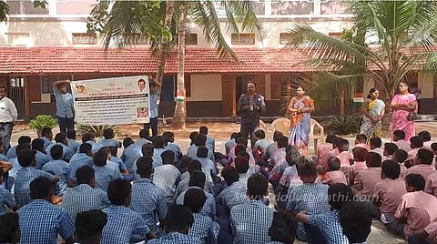 பாலக்கோட்டில்மாணவர்களுக்கு புகையிலை விழிப்புணர்வு நிகழ்ச்சி