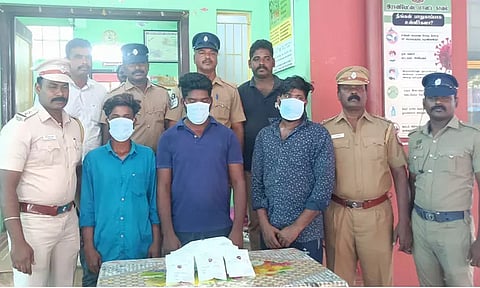 கஞ்சா விற்ற 3 வாலிபர்கள் கைது