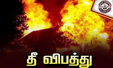 டெல்லியில் பிளாஸ்டிக் தொழிற்சாலையில் தீ விபத்து: ஊழியர்கள் உயிர் தப்பினர்