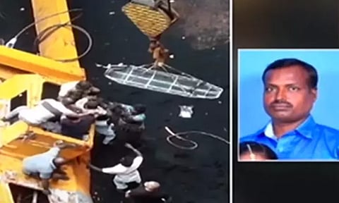 தூத்துக்குடி: கப்பலில் கிரேன் விழுந்து ஒருவர் பலி