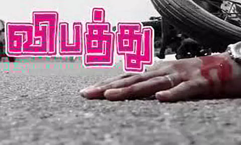 எட்டயபுரம் அருகே லாரி மோதி வாலிபர் பலி