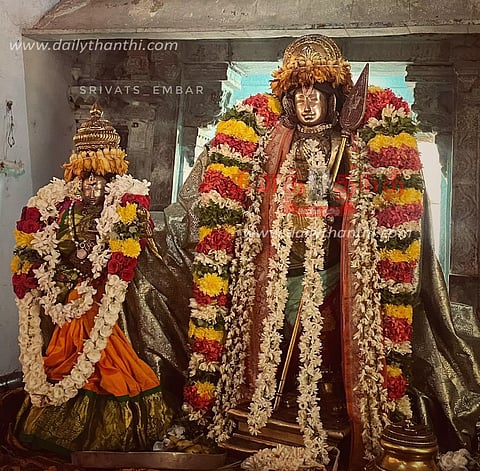 கல்யாண ரங்கநாத பெருமாள் கோவிலில் பாலாலயம்