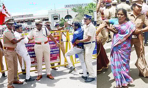 இந்திய கம்யூனிஸ்டு கட்சியினர் 137 பேர் கைது