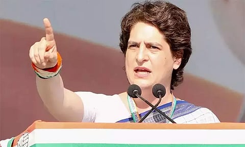 இமாசலபிரதேசத்தில் வெள்ளத்தால் பாதிக்கப்பட்டவர்களுக்கு அரசியலுக்கு அப்பாற்பட்டு மத்திய அரசு உதவ வேண்டும் - பிரியங்கா காந்தி வேண்டுகோள்